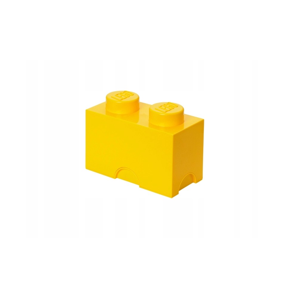 LEGO Storage Container 2x1 Yellow