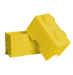 LEGO Storage Container 2x1 Yellow