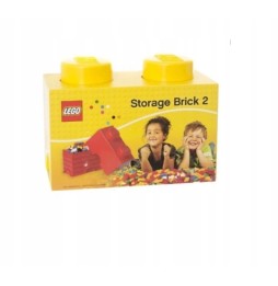 LEGO Storage Container 2x1 Yellow