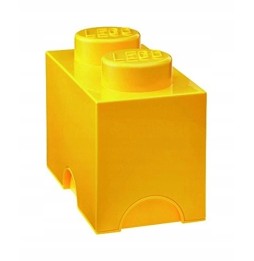 LEGO Storage Container 2x1 Yellow