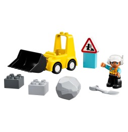 LEGO Duplo 10930 Buldozer - distractie si invatare