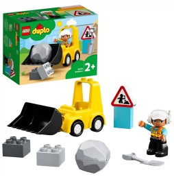 LEGO Duplo 10930 Buldożer - zabawa i nauka