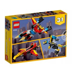 LEGO Creator Super Robot i Prom Kosmiczny 31124 31134