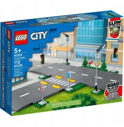 LEGO City 60304 Plăci de drum cu semne