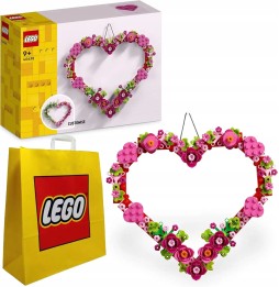 LEGO Creator 40638 Ornament Inimă Cadou cu Sac