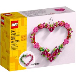 LEGO Creator 40638 Ornament Inimă Cadou cu Sac