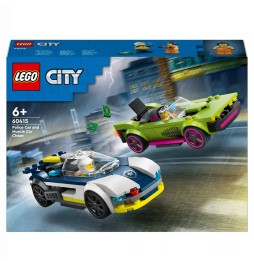 LEGO City: Mașină de poliție și Muscle Car în urmărire