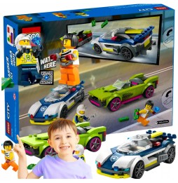 LEGO City: Mașină de poliție și Muscle Car în urmărire