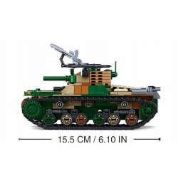 Type 97 Tank LEGO Set with Figures