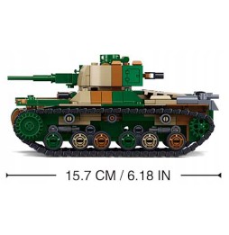 Type 97 Tank LEGO Set with Figures