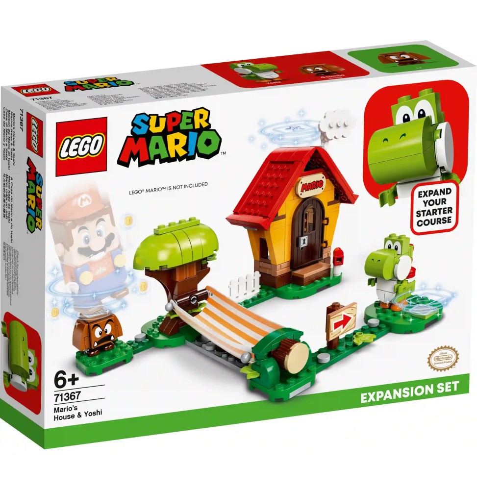 LEGO Super Mario 71367 Yoshi și casa lui Mario