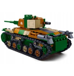 Type 97 Tank LEGO Set with Figures