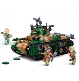 Type 97 Tank LEGO Set with Figures