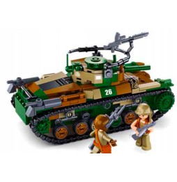 Type 97 Tank LEGO Set with Figures