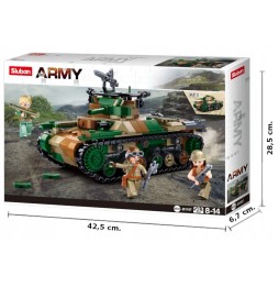 Type 97 Tank LEGO Set with Figures