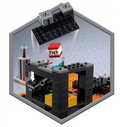 LEGO Minecraft Bastion în Nether 21185