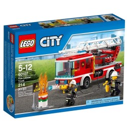 LEGO City 60107 Mașină de Pompieri cu Scară