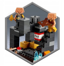 LEGO Minecraft Bastion în Nether 21185