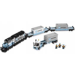 Lego 10219 Locomotivă Maersk