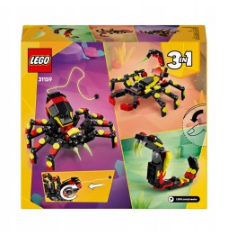 LEGO Creator 3 în 1 Animale sălbatice: păianjen 31159