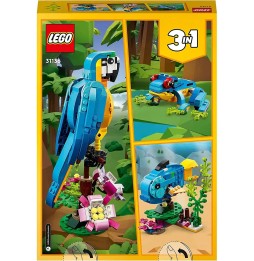 LEGO Creator 31136 - Egzotyczna papuga 3w1