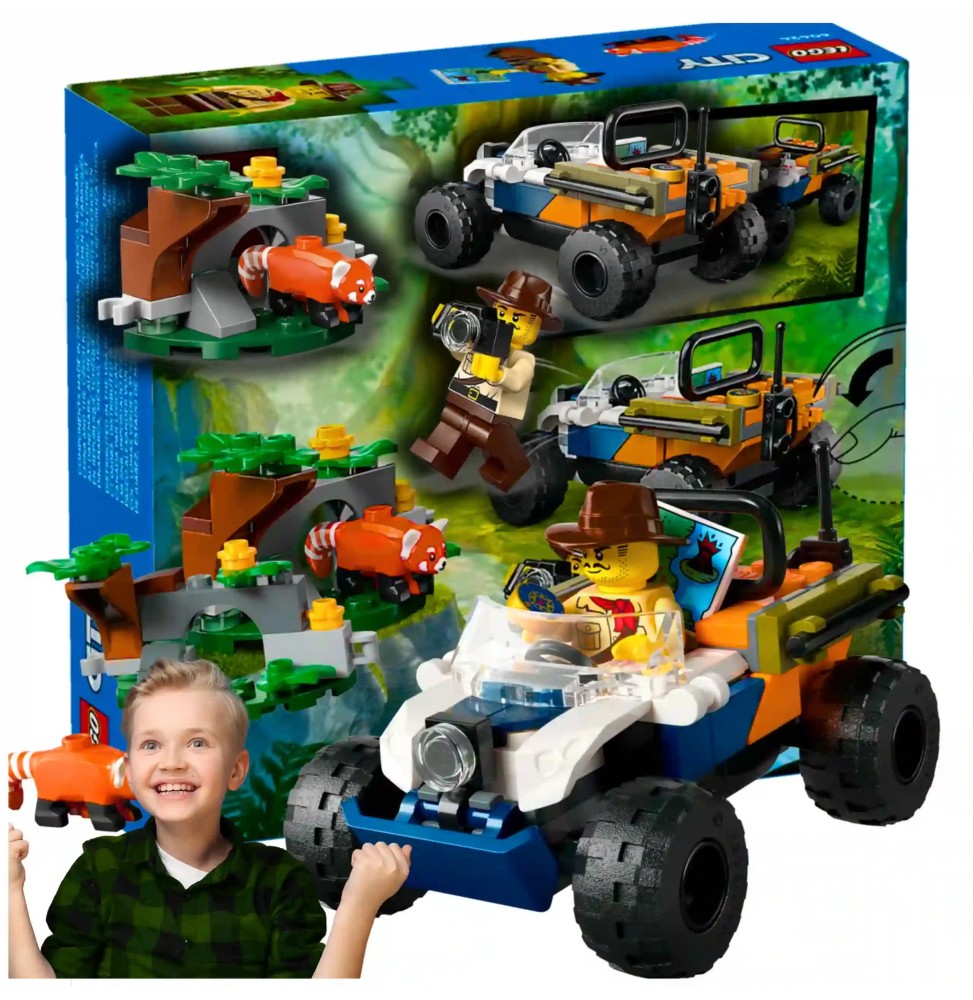 LEGO Jungle Explorer Quad with Red Panda