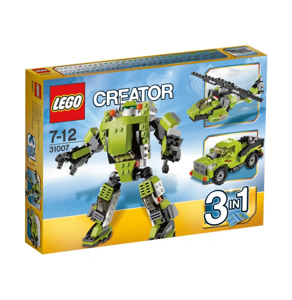 Lego Creator 31007 Power Mech 3 în 1