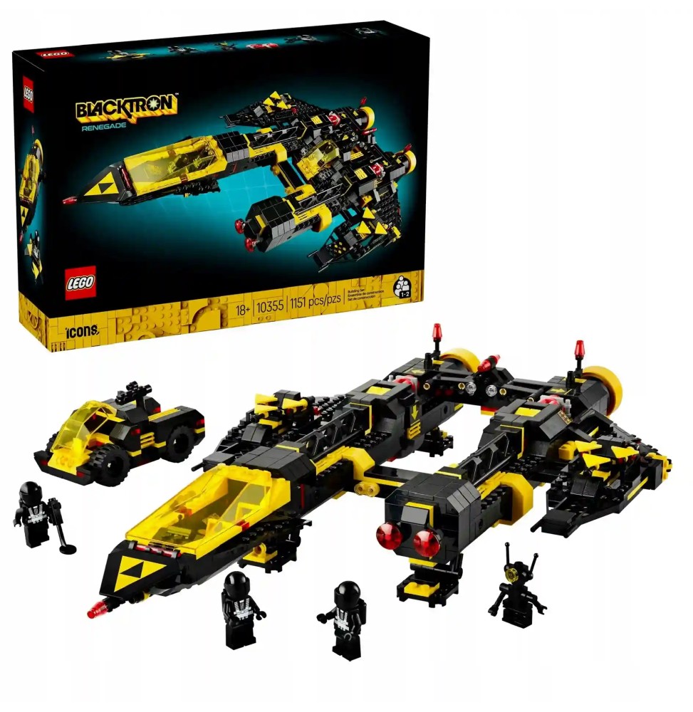 Lego 10355 Blacktron Renegade Icons set