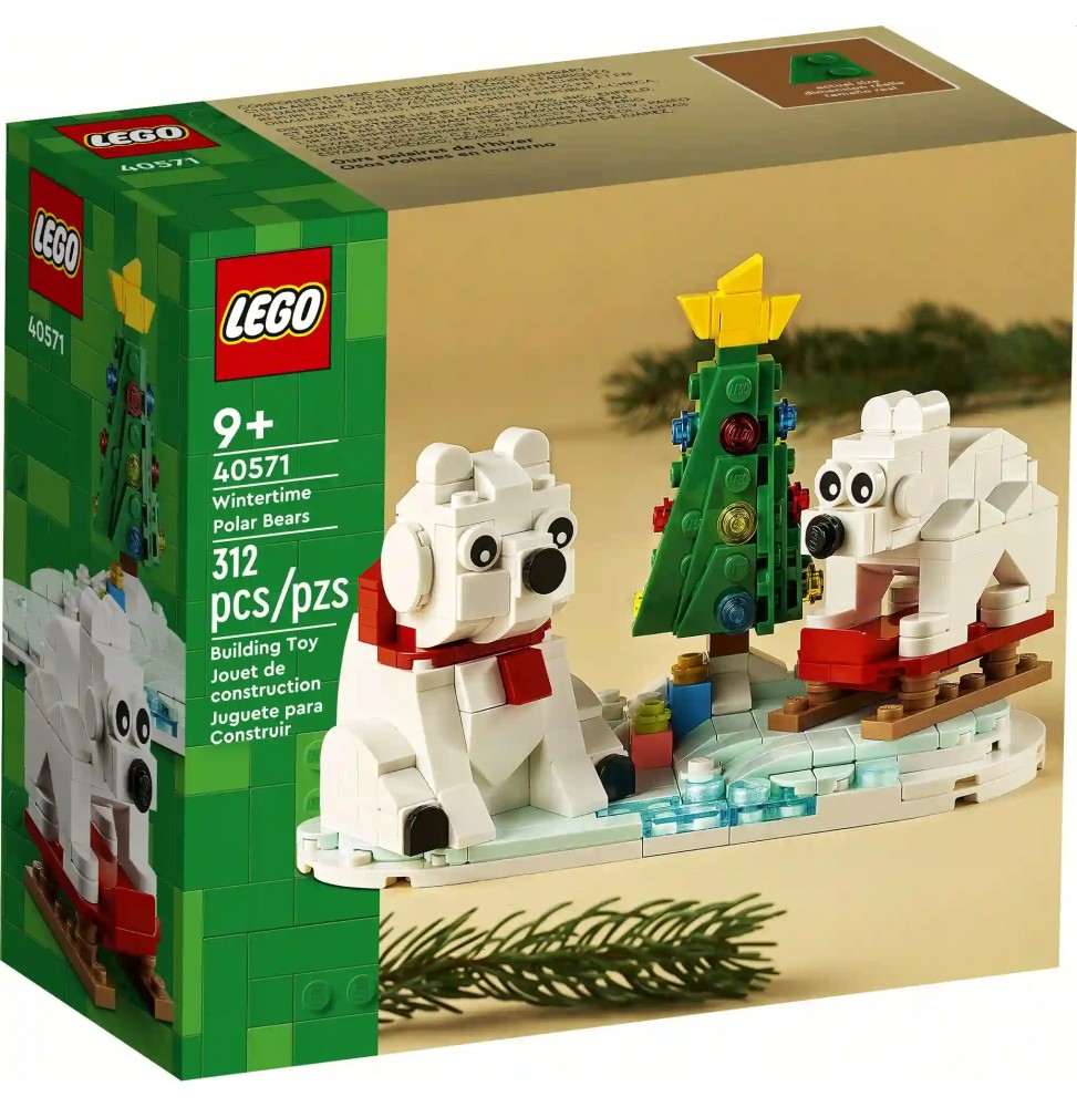 LEGO Zimowe Niedźwiedzie Polarne 40571