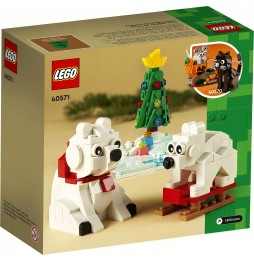 LEGO Zimowe Niedźwiedzie Polarne 40571