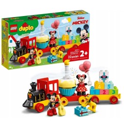 LEGO DUPLO Trenul de aniversare Miki și Minnie