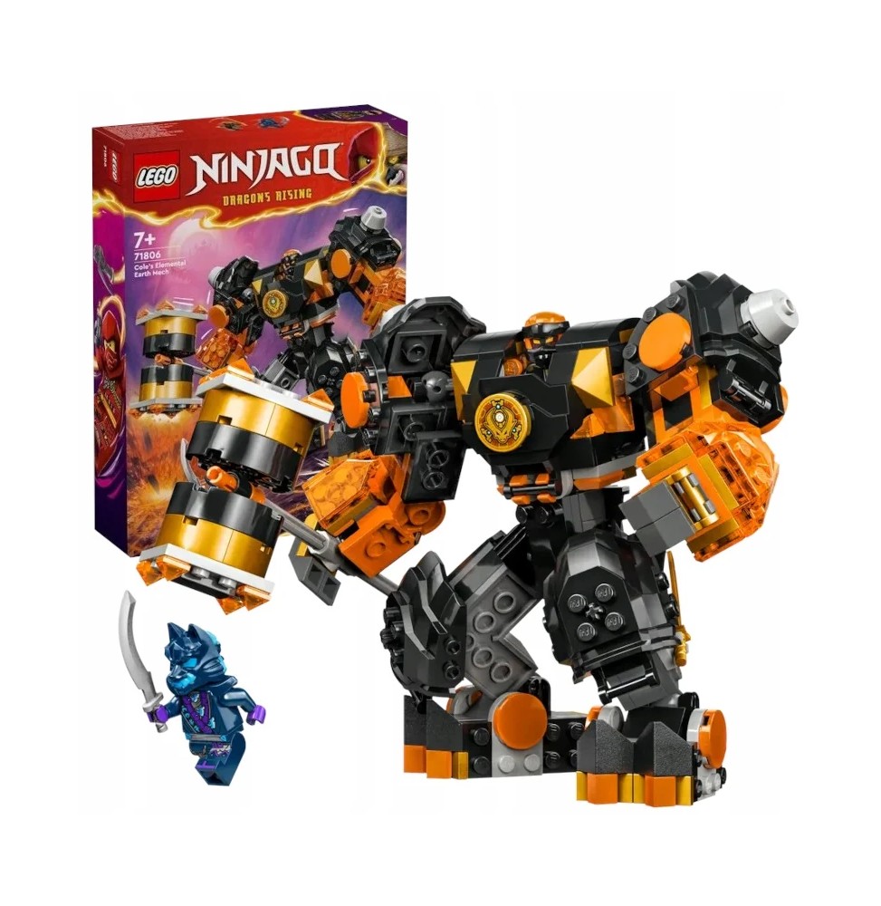 LEGO Ninjago mech al elementului pământ Cole