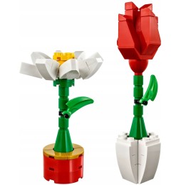 LEGO Flowers Rose and Daisy Gift