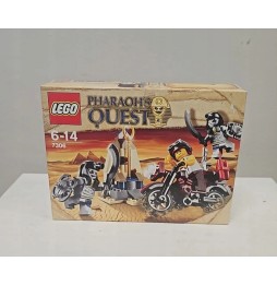 LEGO 7306 Păzitorii Bastonului Auriu - Questul Faraonului