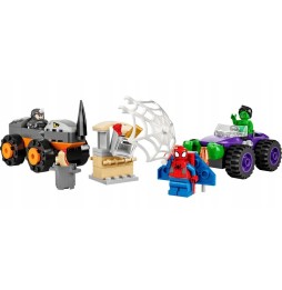 LEGO Marvel Hulk împotriva Rhino - Set 4+