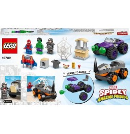 LEGO Marvel Hulk împotriva Rhino - Set 4+