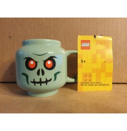 LEGO cană ceramică mică - cap de zombie