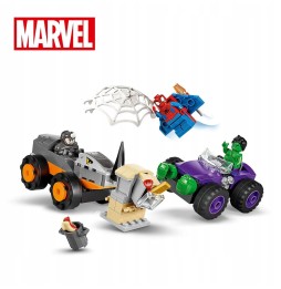 LEGO Marvel Hulk împotriva Rhino - Set 4+