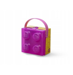 Pojemnik śniadaniowy LEGO różowy lunch box XL