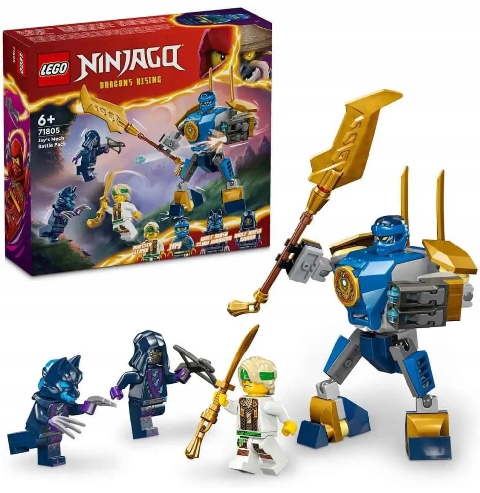 LEGO Ninjago Set de luptă cu mech-ul lui Jay