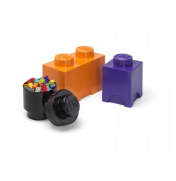 LEGO pojemnik plastikowy - zestaw 3 klocków