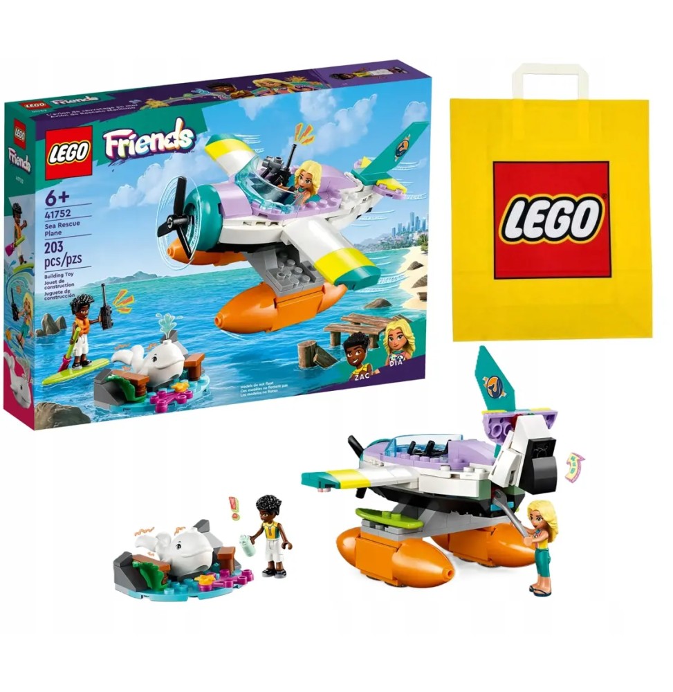 LEGO Friends Hydroplan ratunkowy 41752 - 203 klocki