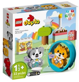 LEGO Duplo Mój pierwszy szczeniak i kotek 10977