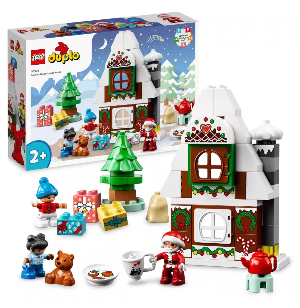 LEGO Duplo Gingerbread House Santa Claus 10976