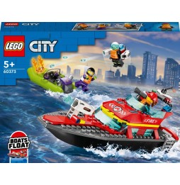 LEGO City Barcă de Pompieri 60373