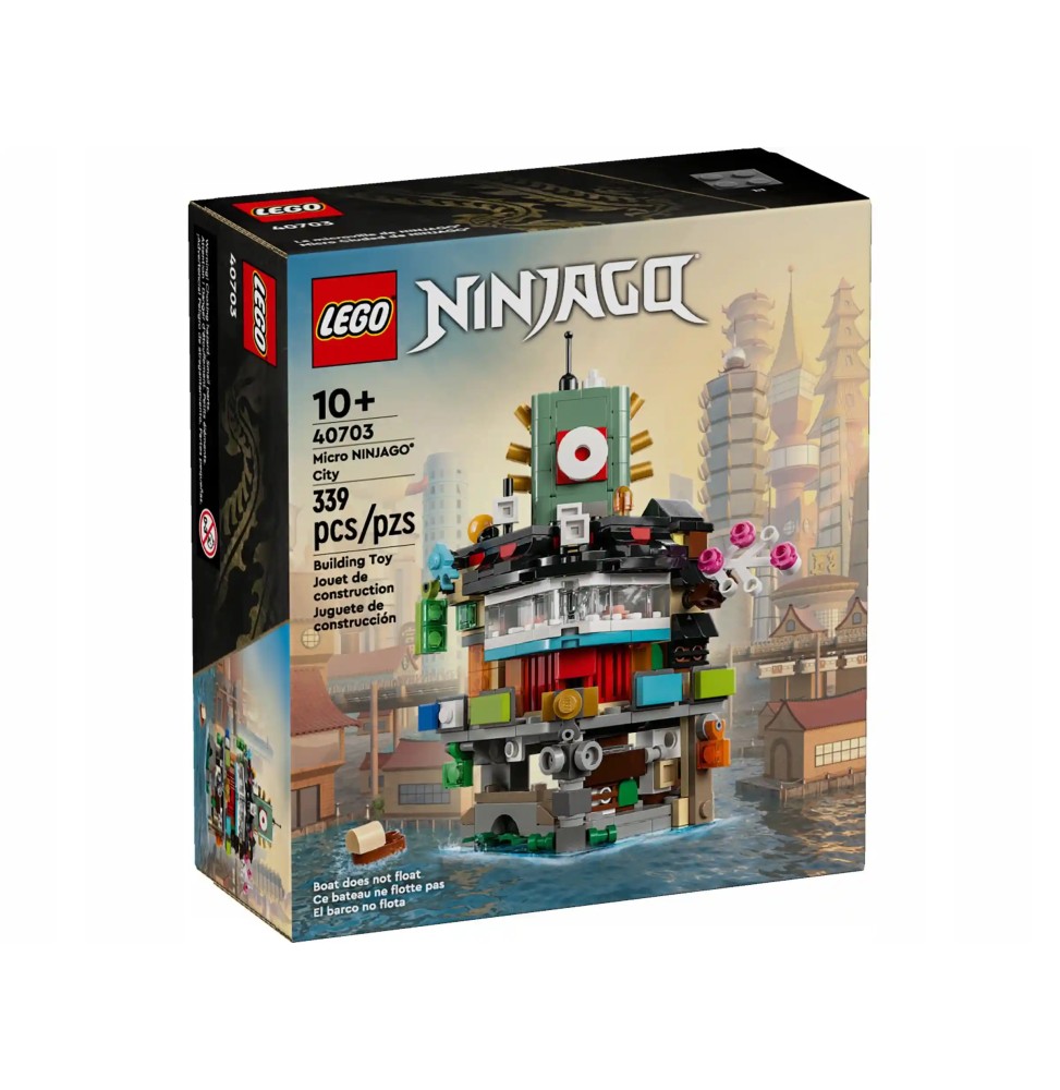 Set LEGO Ninjago Micro-City 40703 pentru copii