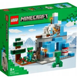 LEGO Minecraft Snowy Peaks 21243 - Set