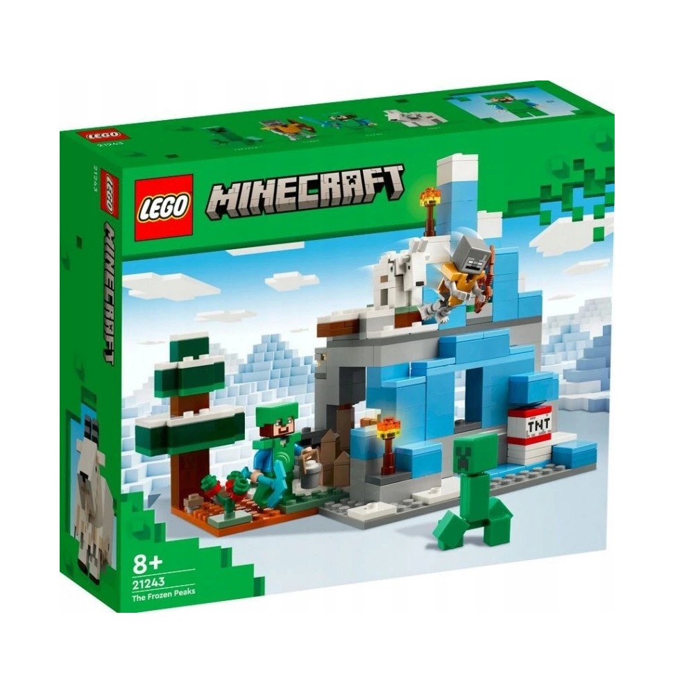 LEGO Minecraft Snowy Peaks 21243 - Set