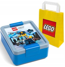 LEGO Police Lunchbox with Gift Bag