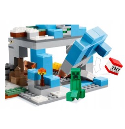 LEGO Minecraft Ośnieżone szczyty 21243 - Zestaw